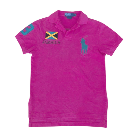 Vintage Ralph Lauren big pony Jamaica Polo Shirt (M)