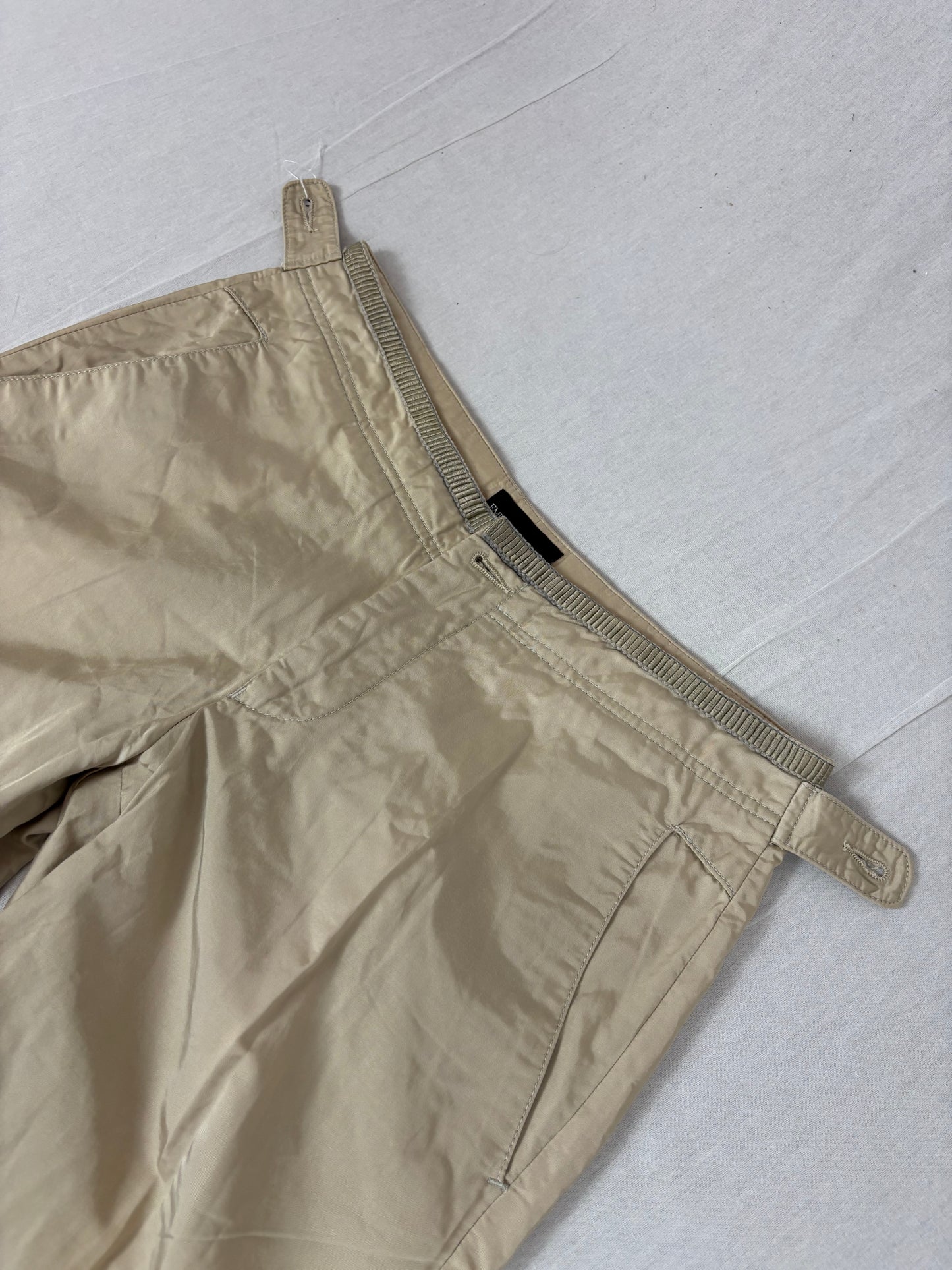 2000s Emporio Armani golden Pants (W30)