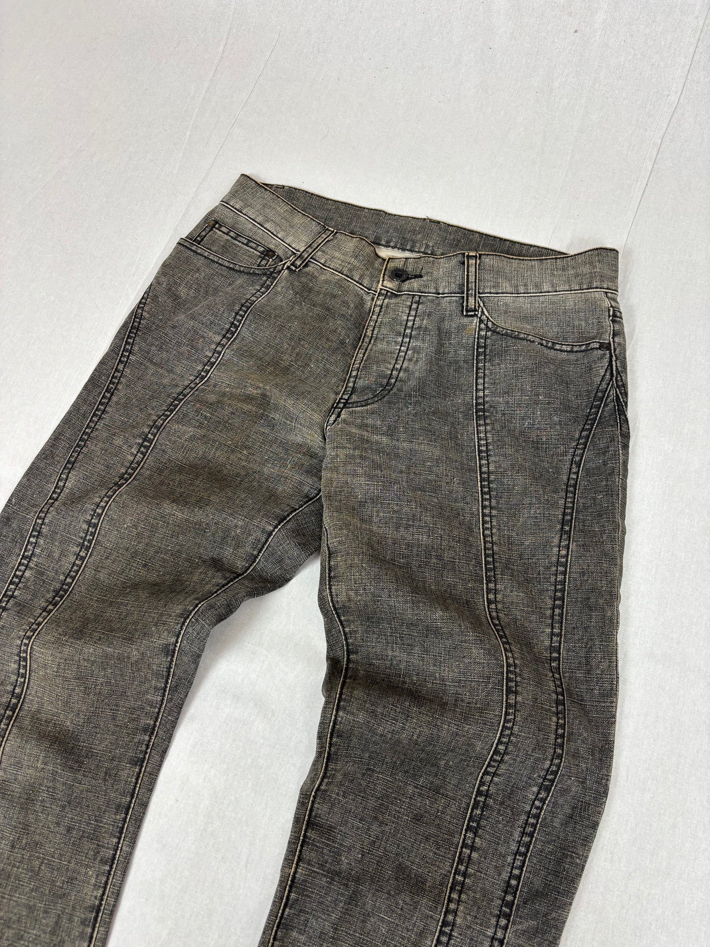 2000s 5351 pour les hommes panelled pants (w30)