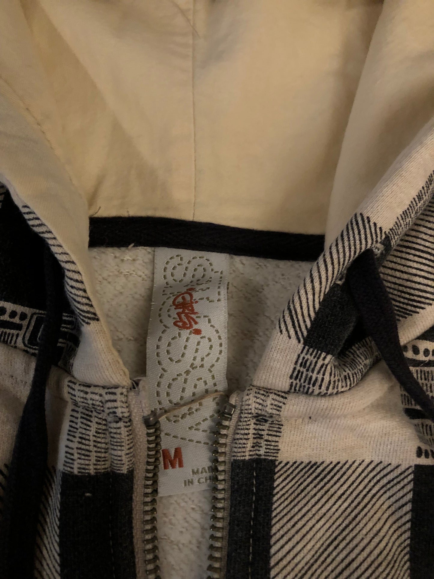 Stüssy hoodie jacket (M)