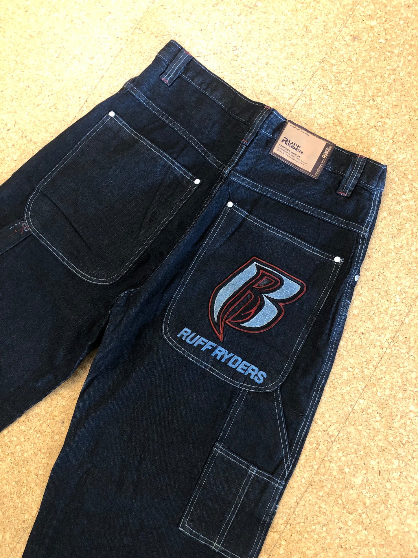 Vintage ruff Ryders Baggy Denim (W32/ M)