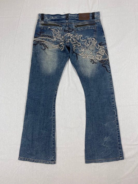 Growth japanese bootcut denim Jeans (W36/L)