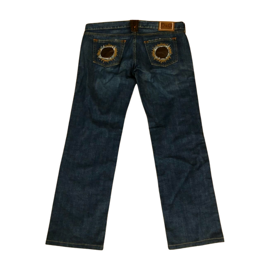 Vintage D&G straight jeans (L/ W36)