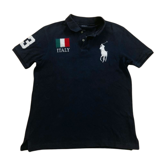 Vintage Ralph Lauren big pony Italy Polo (M)