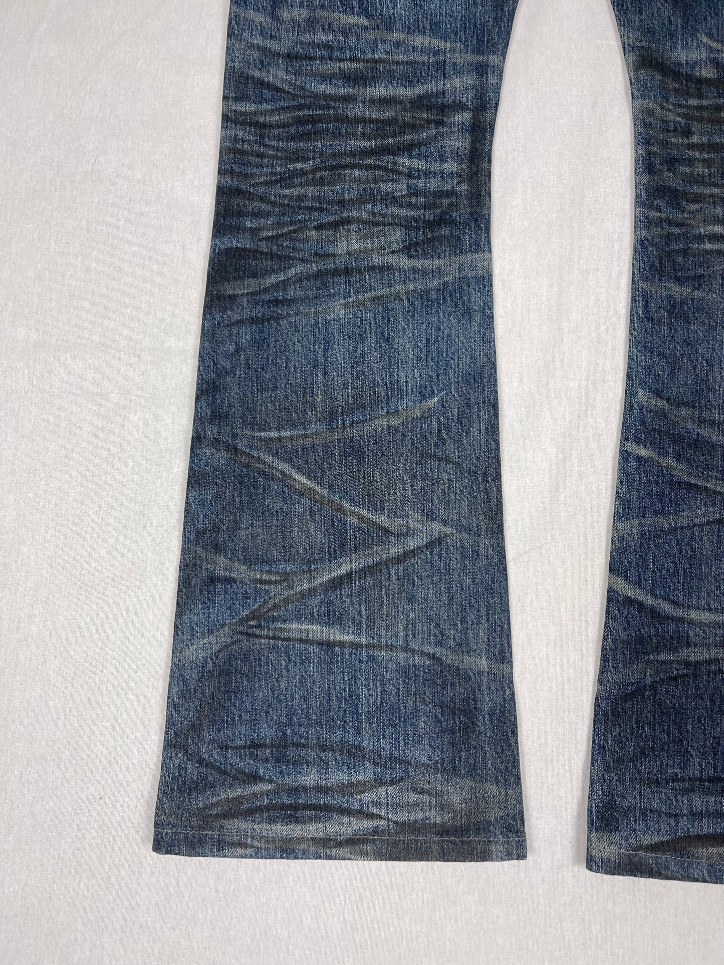 Japanese cavaria faded bootcut denim (W30/ M)