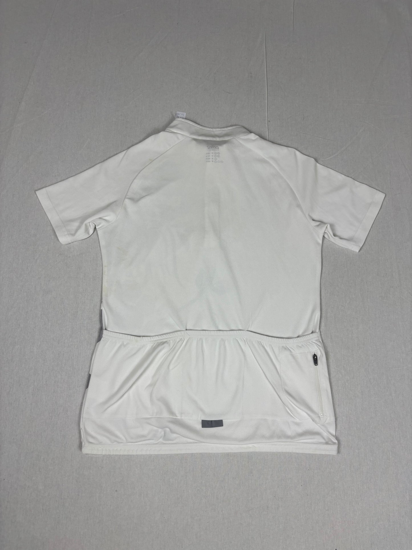 Floral half-zip shirt (m)