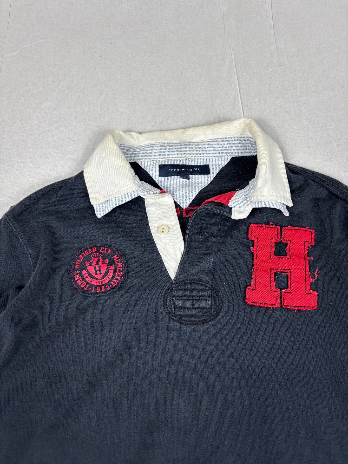 Tommy Hilfiger longsleeve Polo (M)